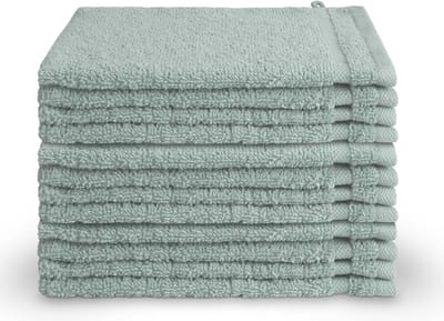 Byrklund washandjes 12 stuks - Hotelkwaliteit - 16x21 - Zeeblauw