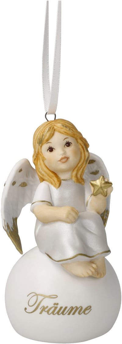 Goebel - Kerst | Kersthanger Engel Bel Dromen | Porselein - 9cm - 2025