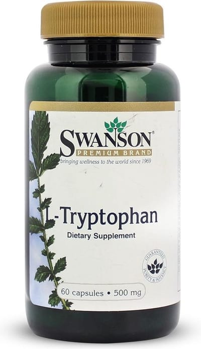 Aminozuren - Tryptophan 500mg - 60 Capsules - Swanson -