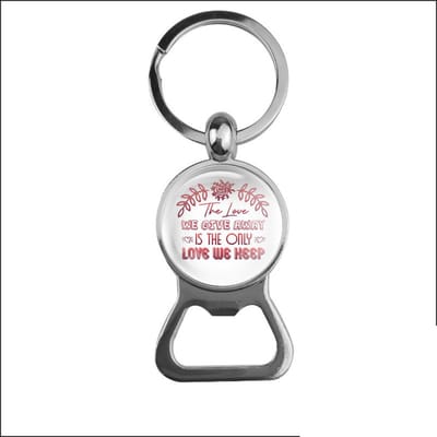 Bieropener Glas - The Love We Give Away