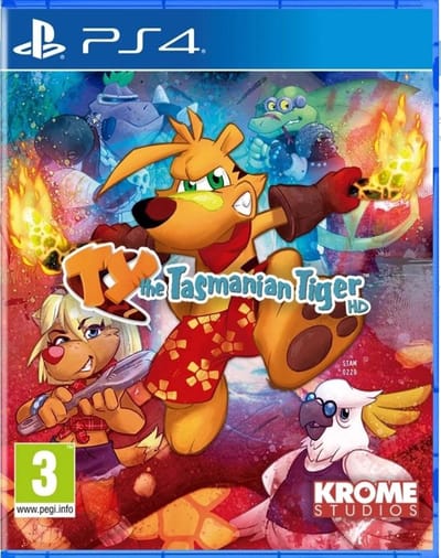 TY de Tasmanian Tiger HD - Sony PlayStation 4 - Platformgame