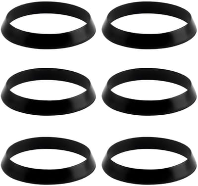 BRENZOOS- Afdichting 40 mm - Afdichtstop - Afdichtring - Rubber afdichting - 6 stuks - Geschikt voor afvoerbuizen