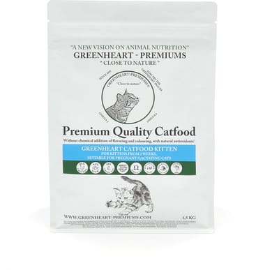 Greenheart kattenvoer kitten 10 kg - Kat