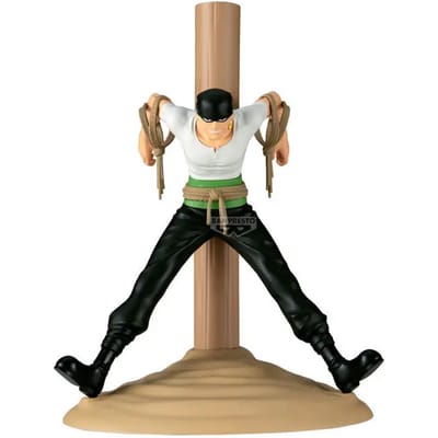 Banpresto One Piece Figure Life PVC Statue Pirate Hunter Zoro 17 cm Beeld