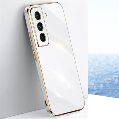 Luxe Plating Hoes Voor Samsung Galaxy A32 A51 A52 A71 A72 Schokbestendige Hoes Voor S20 S21 S22 S23 S24 FE Plus Ultra Samsung hoes For Galaxy S24 gray