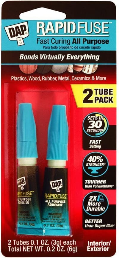 DAP - RapidFuse - Secondelijm - 2 pack
