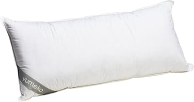 Yumeko hoofdkussen dons 40x80 medium - Biologisch & ecologisch