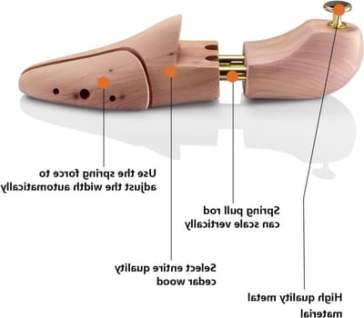 Houten schoenspanner van hoge kwaliteit voor het rekken van schoenen, perfect voor elke maat