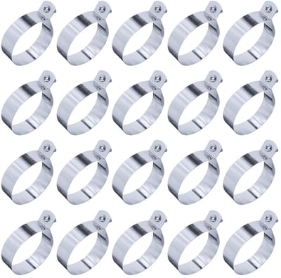 Dailygoods- Kettinglink 20 Sets - 304 Roestvrij Staal - Beugels - Verbinding - Waterdicht - Schokbestendig - Eenvoudige installatie - Hekken