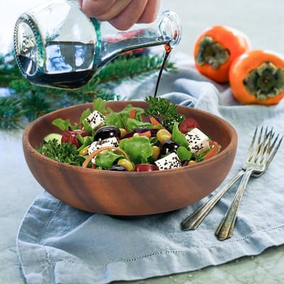 Houten Snackschotel Fruit Voedsel Salade Soepkom voor Thuis Koffieshop Gebruik Type 1