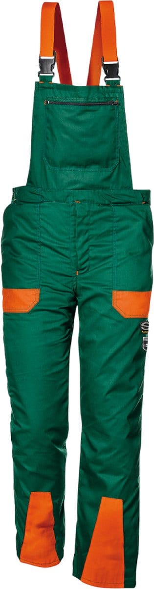 SIR SAFETY CHAINSAW PROT CL 2 180 Amerikaanse Overall HEREN Overall Werkkleding Groen - Kettingzaag Klasse 2