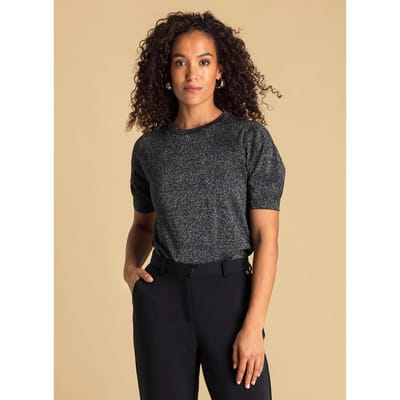IVY BEAU Amy - Black/Silver - maat 38