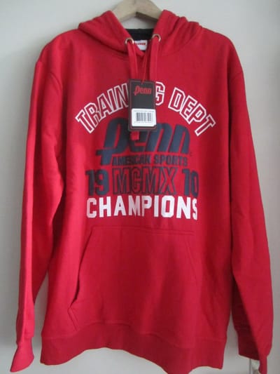 PENN Hoody - Rood - Maat xxl