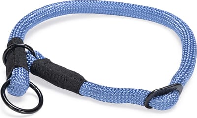 Beeztees Premium Parinca - Hondenhalsband - Rond - Nylon - Blauw - 50x1,