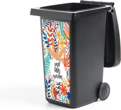 Container sticker Beterschap - Spreuken - Plant - 44x98 cm - Kliko sticker