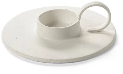 Serax Alex Gabriels Mira kandelaar L D21cm H6.6cm beige