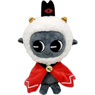 26cm Kawaii Lam Knuffels Cult Of The Lamb Knuffelpop Zacht Knuffeldier Schapen Knuffels Spel Poppen Speelgoed Voor Kinderen Cadeaus white
