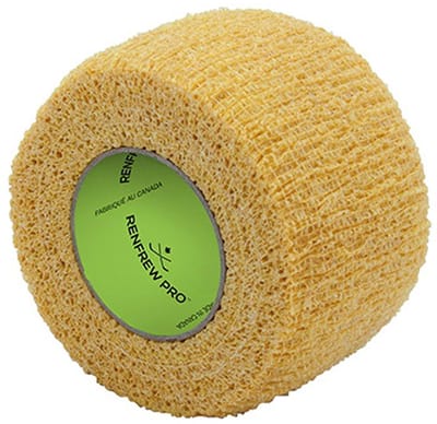 Hockeystick Grip Tape Zelfklevend Geel - 3,8 cm x 5,5m - Professionele Hockey Tape