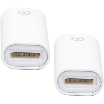 2 Stuks Oplaadadapter Klein Compact Stylus Oplaadadapter Vervanging voor IOS Pencil voor