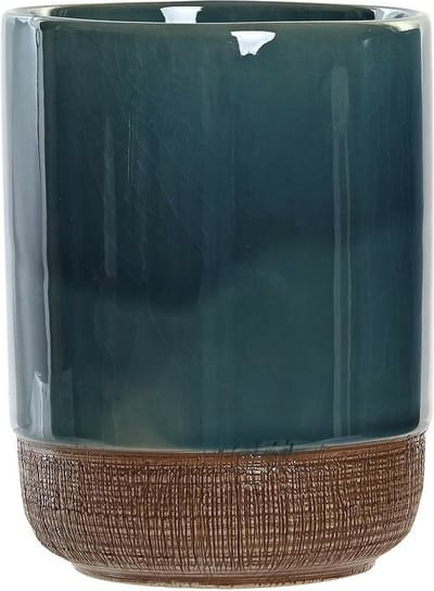 ITEM Tandenborstelhouder - polystone - emerald groen - 8x10 cm - stijlvol design