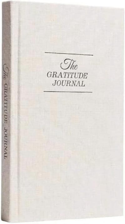 Dankbaarheidsdagboek voor meer geluk, positiviteit en mindfulness - Eenvoudige ongedateerde hardcover planner