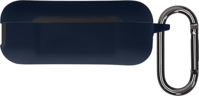 kwmobile cover voor oordopjes case - geschikt voor Anker Soundcore P41i - Trendy beschermhoes draadloze oordopjes in donkerblauw