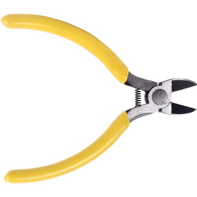 5 Inch Elektrische Gitaar Tang Stalen Kop Bas Fret Reparatie Gereedschap voor Snaarinstrumenten yellow