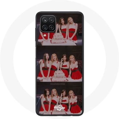 Coque pour Samsung Galaxy A12 BLACKPINK Cadeau de Noël Chanson Last Christmas