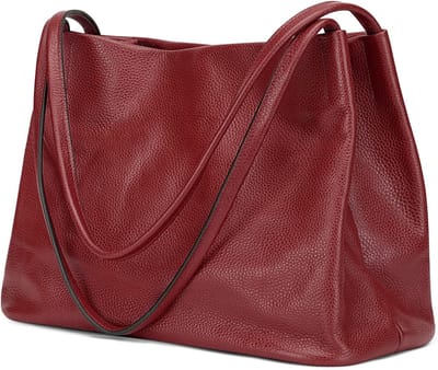 Dames Soft Leer Schoudertas - Ruime Tote Bag met Magnetische Sluiting en Stijlvolle Handvatten, Perfect voor Dagelijks Gebruik en Uitjes