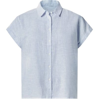 ESMARA Linnen dames blouse (Gestreepte, XS (32/34))
