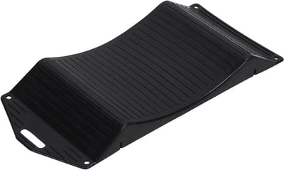 Bandenstopper - Parkeerblokken Wielkeggen - Veilig Parkeren - Anti-slip Bodem - 48x23x9 cm - Zwart