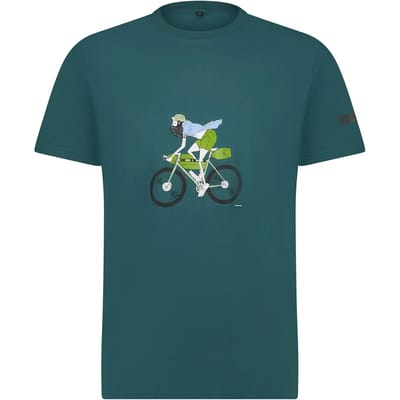 Shimano Sentiero Ltd T-shirt Met Korte Mouwen Groen,Blauw S Man