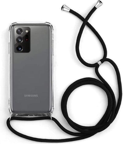 New Age Devi - Hoesje Backcover met koord - Geschikt Voor Samsung Galaxy Note 20 Ultra / Shock-proef