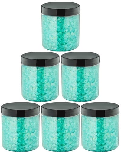 Claudius Badzout Hamam - 300 gram - Pot met zwarte deksel - set van 6 stuks