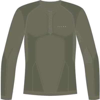 FALKE Warm Longsleeved Shirt sneldrogend functioneel functioneel shirt met lange mouwen heren groen - maat S
