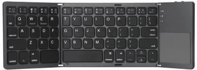 XtremeMac Draadloze Toetsenbord - Opvouwbaar - Apple - MacOS - QWERTY - Grijs