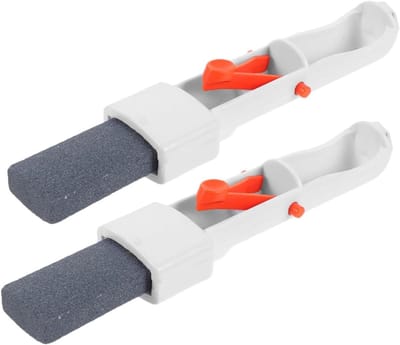 Pumice Stone Set - Stenengommer - Vlekken Verwijderen - Voor Harde Oppervlakken - 20 cm Lengte - Grijs