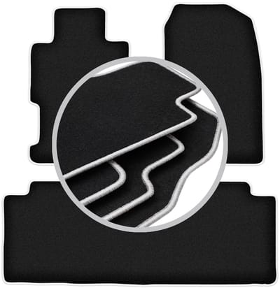 CARLUX-SILVER automatten voor: Honda Civic VII 5-deurs (2001-1007)