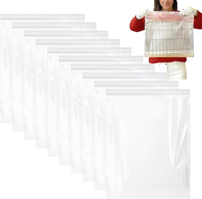 Reinigingszakken Rooster - Ontvet Zakken - Grill Onderhoud - Beschermt Coating - 10 Stuks - N.v.t.