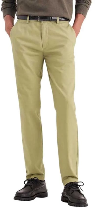 Dockers Signature Stain Defender Skinny Broek Beige 36 / 32 Man
