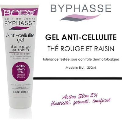 Anti-Cellulitus Gel Byphasse Body Seduct Nori Druiven Rode thee (250 ml)