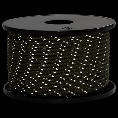vidaXL - Tentscheerlijn - met - reflecterende - strips - en - spanners - 50 - m - 5 - mm