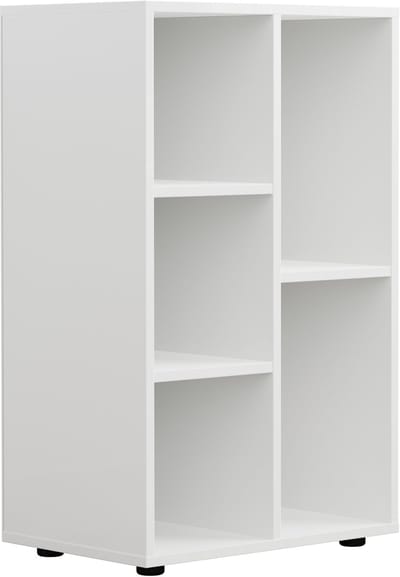 VDD - Vakkenkast - Vakken kast - Vakkenkast Roomdivider - Vakkenkast Wit - Wandkast - Wand kast - Boekenkast - Boekenkast Wit - Boeken kast - wit - 5 vakken