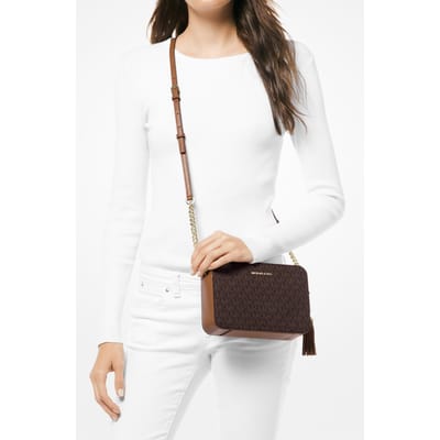 Michael Kors Medium Camera Bag Brown Size: OS | Handbags Outlet | Dames | Bruin