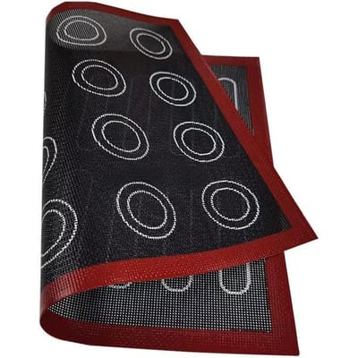 Geperforeerde siliconen bakmat, antiaanbaklaag voor oven, bakpapier, bakgereedschap, macaronpad voor koekjes, keukenbakgerei, accessoire