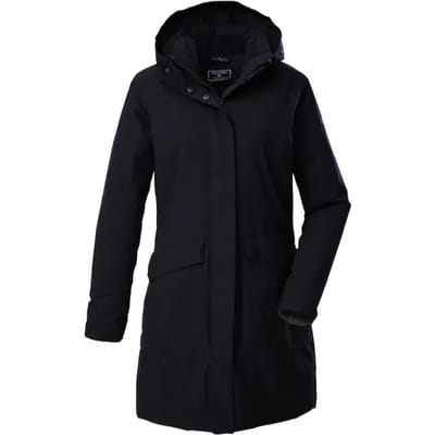 Killtec KOW 18 Women Parka - Winterjas - Dames - Blackblue - Maat 40