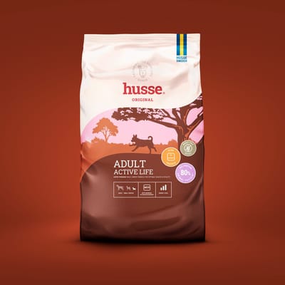 Husse Optimal Mini - Hondenvoer Droog, Hondenbrokken, Droogvoer, Hondenvoeding - 7 kg