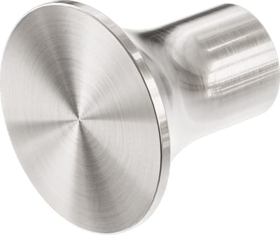 Owen & Finch 316L RVS Wandhaak – Geborsteld Nikkel | Brushed Nickel – Massieve Handdoekhaak