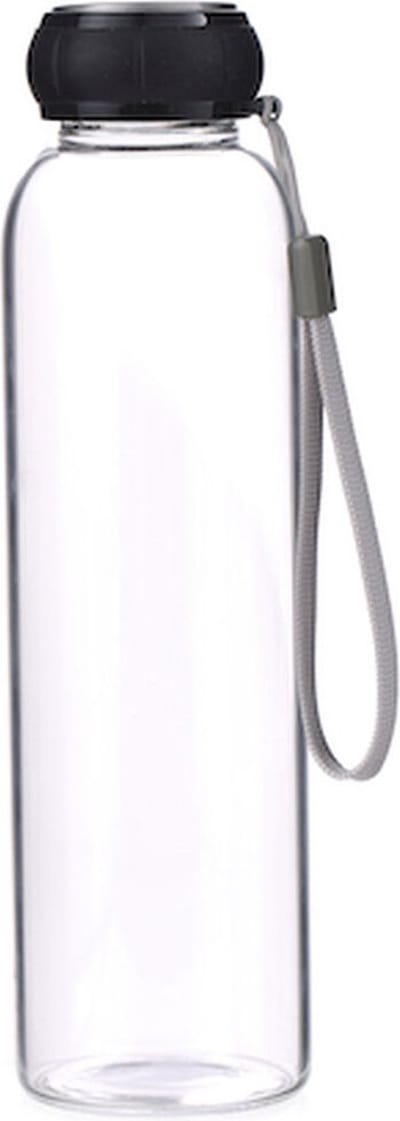 Waterfles Bergner WALKING ANYWHERE Zwart 550 ml