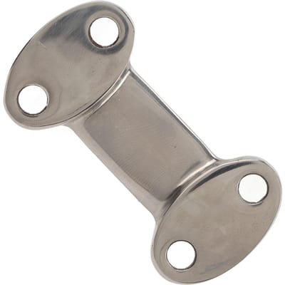 Boucle de fixation pour ceinture de bateau, 25 mm, plaque de montage en acier inoxydable, boucles de pont, œillet d'arrimage pour bateau
